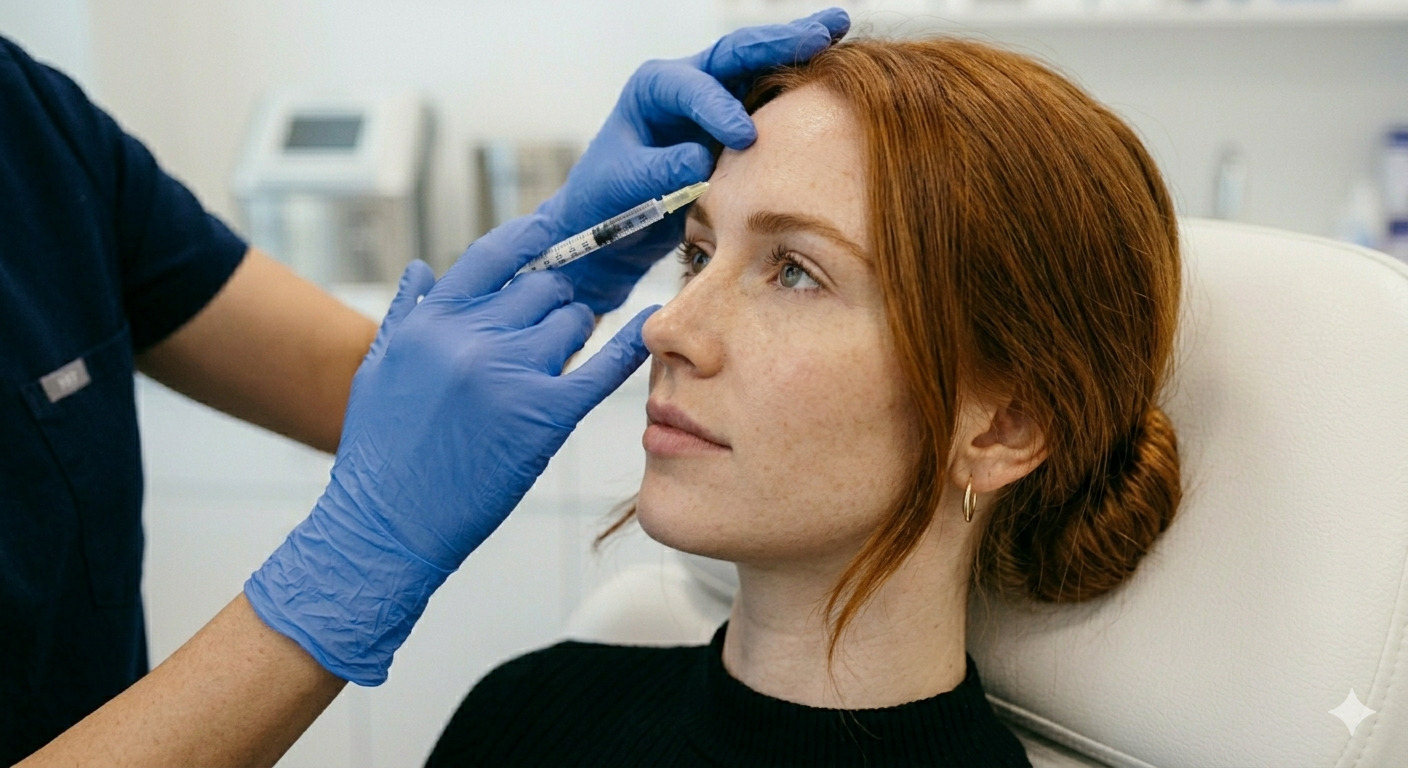 Aplicação de botox